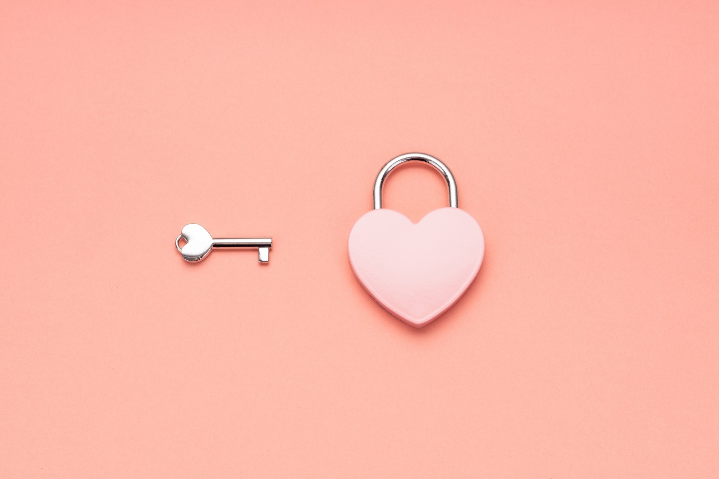 pink lock and key set